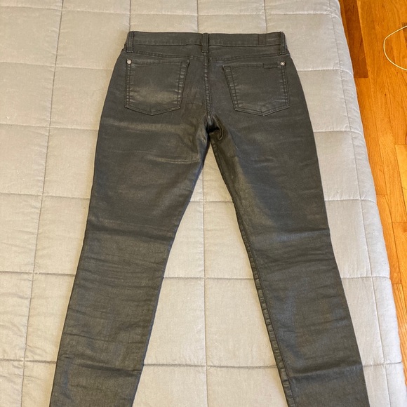 7 For All Mankind Coated Skinny Jeans - Picture 1 of 7